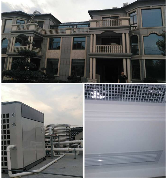 給別墅供暖，土豪們都選擇空氣能熱泵！